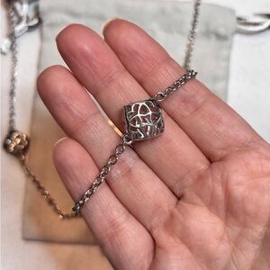 Elegant Silver Chain Necklace